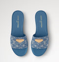 Flat Lily Dark Blue