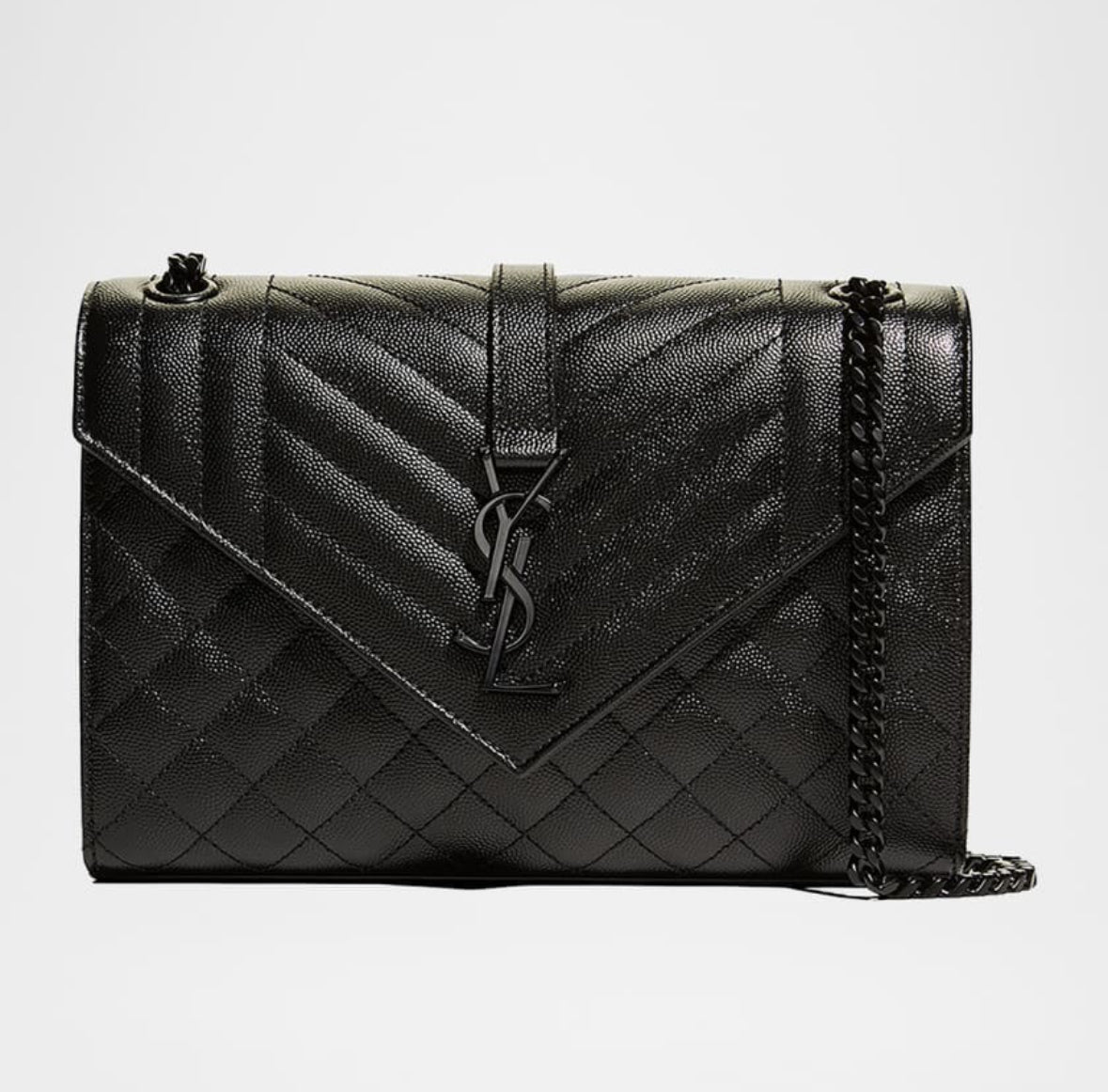 Black Envelope Bag